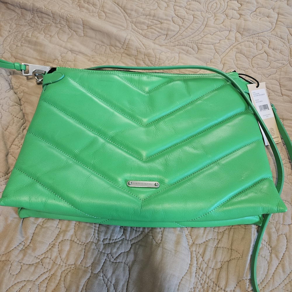 Rebecca Minkoff Vibrant Green Crossbody Bag